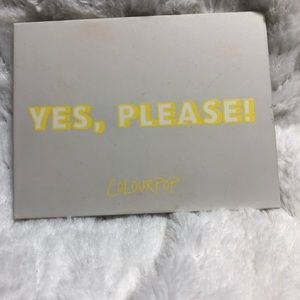 Colour Pop Yes, Please Eyeshadow Palette
